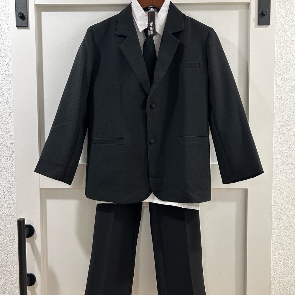 Gino Giovanni Formal 5 Piece Boys Suit 🎩 Size 14